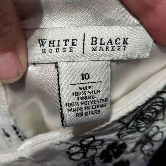 WHBM 100% silk dress - Picture 7 of 7